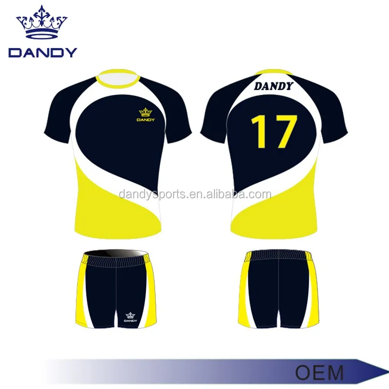 Wholesale Sublimation Custom Cheap Rugby Jersey Custom Blank Rugby ...