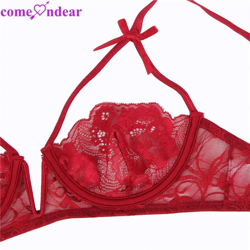 Classy Red Lace Plus Size Underwire Girls Sexy Bra And Panty Sets Buy 