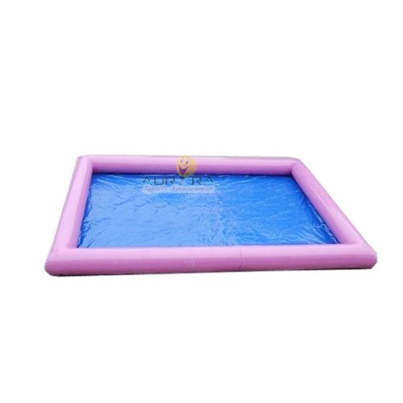 

Rectangular inflatable pool water game inflatable swimming pool for outdoor or indoor used, Customized