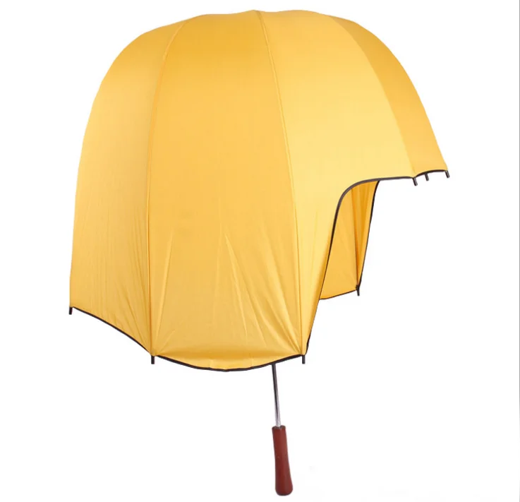 Antithunder Windproof Fiberglass Helmet Outdoor Sport Golf Umbrella