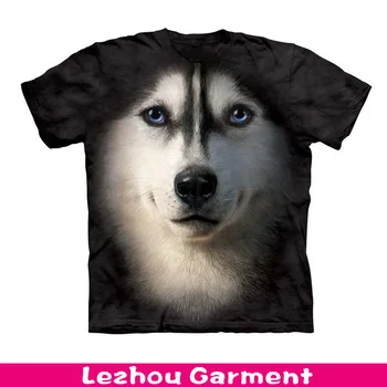 wolf print t shirt