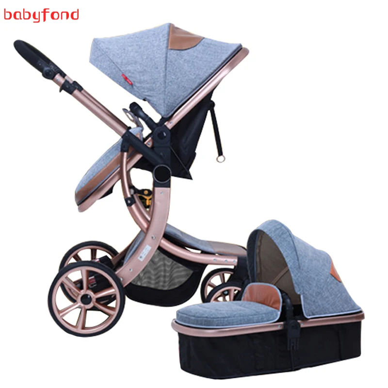 

4 colors 3 in 1 suspension Strong fashion desgin Aimy baby stroller four-trolley baby carriage baby stroller