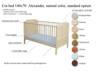 Alexander Cot Bed - Buy Cot Bed Product 