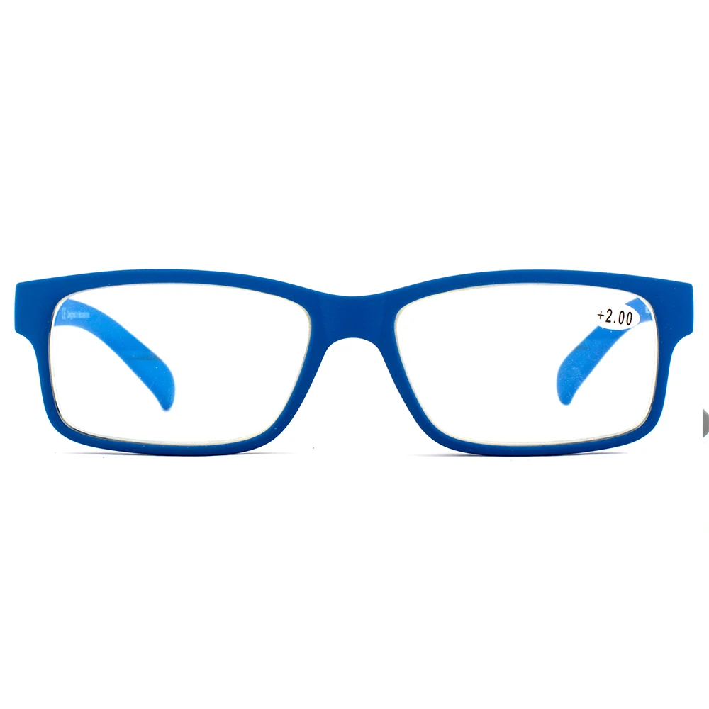 

Cheap men fashion high quality rubber frame reading glasses
