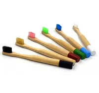 

Nice Quality Wholesale Eco-Friendly Natural Biodegradable Charcoal Bamboo Toothbrush