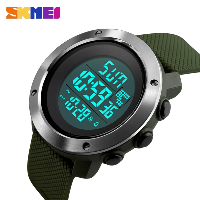 

Different Size Branded Watches 5atm Water Resistant Digital Watch Nickle Free, 3 colors