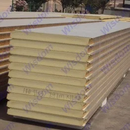 
Villa made via the PU sandwich panel 