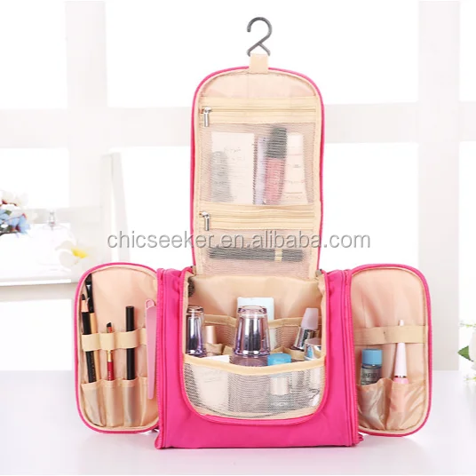 

Hot Sales Waterproof Hanging Toiletry Bag Travel Cosmetic Makeup Bag