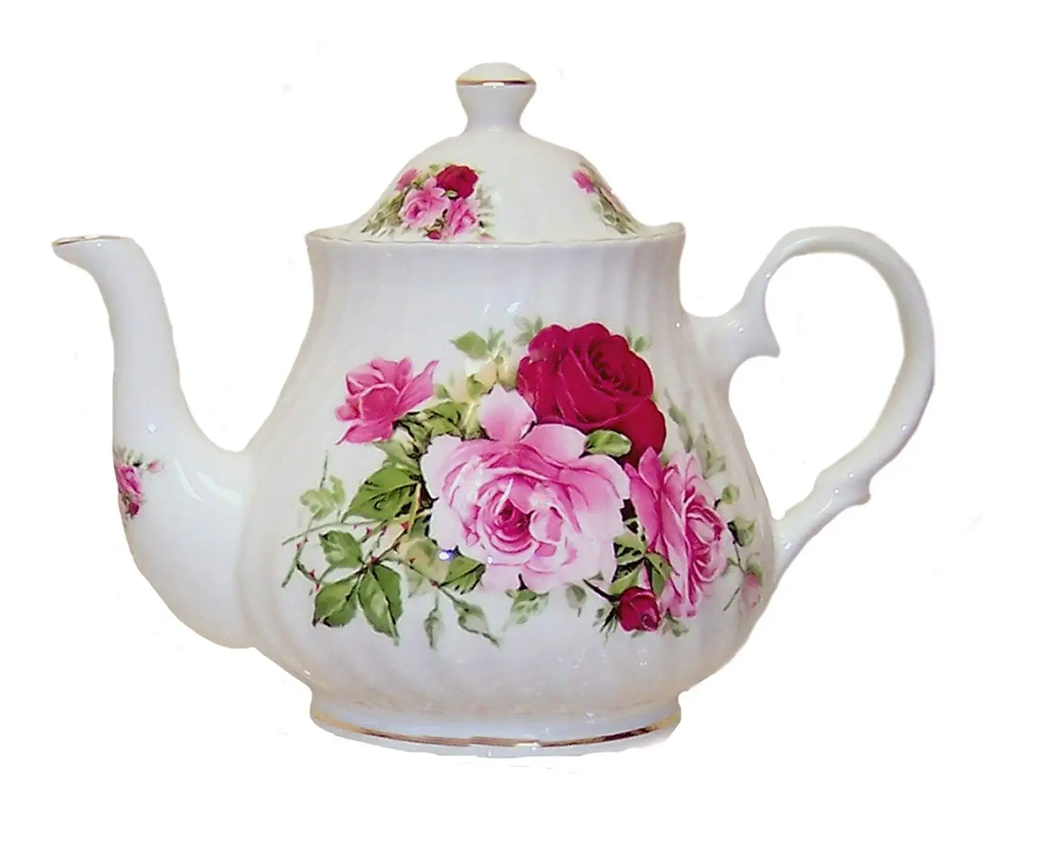 Buy Fine English Bone China Teapot 6 Cup Wild