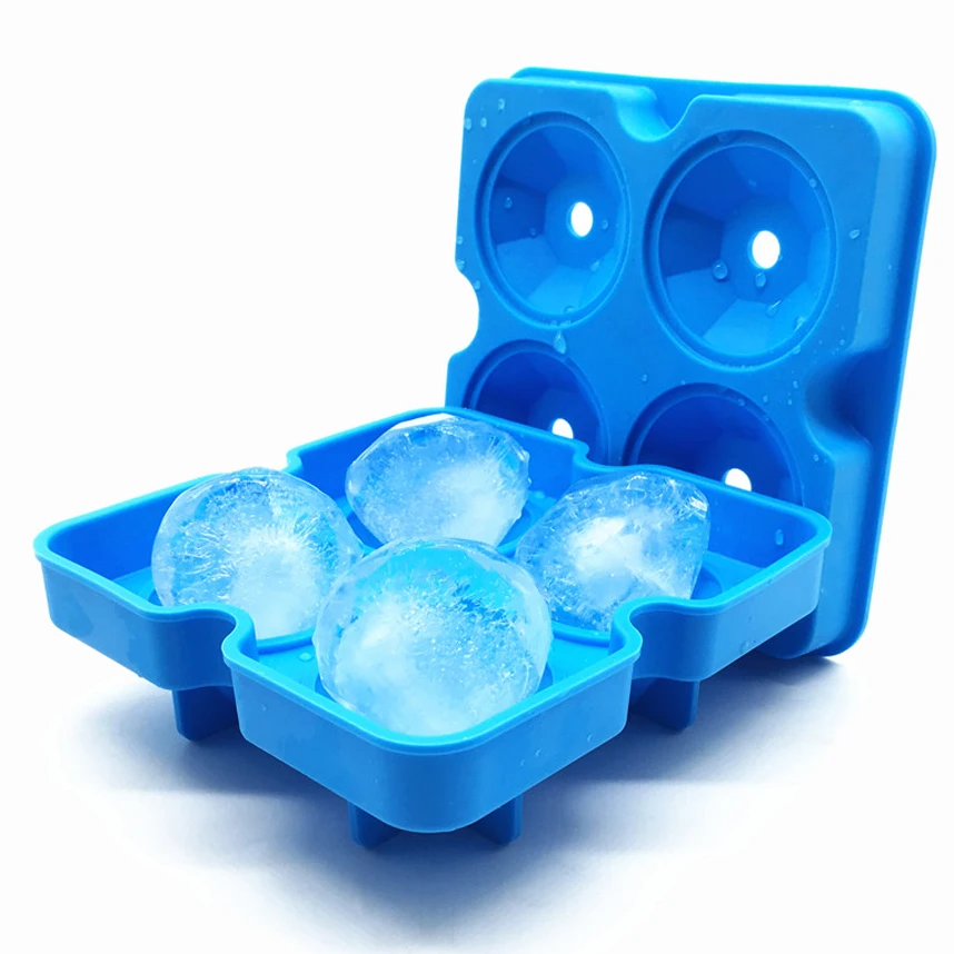 

Amazon bestseller FDA/LFGB silicone diamond ice cube tray maker, Black