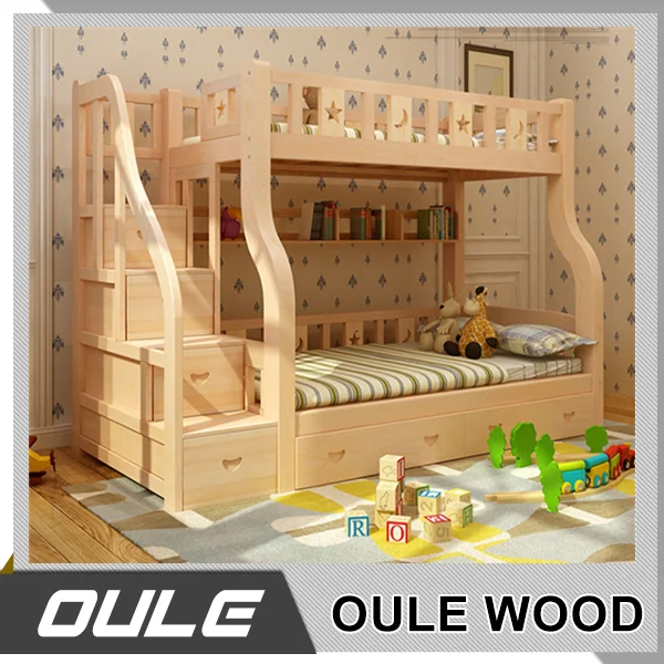Kid Wood Bunk Bed Double Decker Bed For Kids Cheap Wood Bunk Beds ... Kid Wood Bunk Bed Double Decker Bed For Kids Cheap Wood Bunk Beds ...
