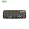 Customized Silicone Keypad With Carbon Pill Button Rubber Keyboard