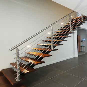 Stainless Steel Stairs Solid Bar Railing,Indoor Stair Railings - Buy ...