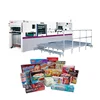 automatic platen sheet fed die cutting machine for cardboard and paper