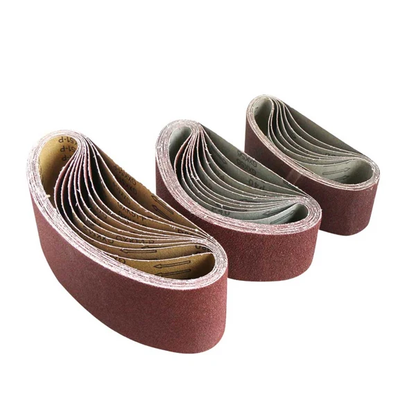 100 x 610 mm 120 Grit - Pack of 5 Aluminum Oxide Sanding Belts