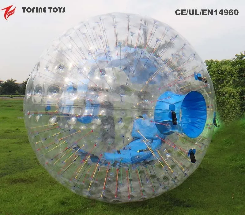 
2.3m TPU cheap inflatable zorb balls for sale 
