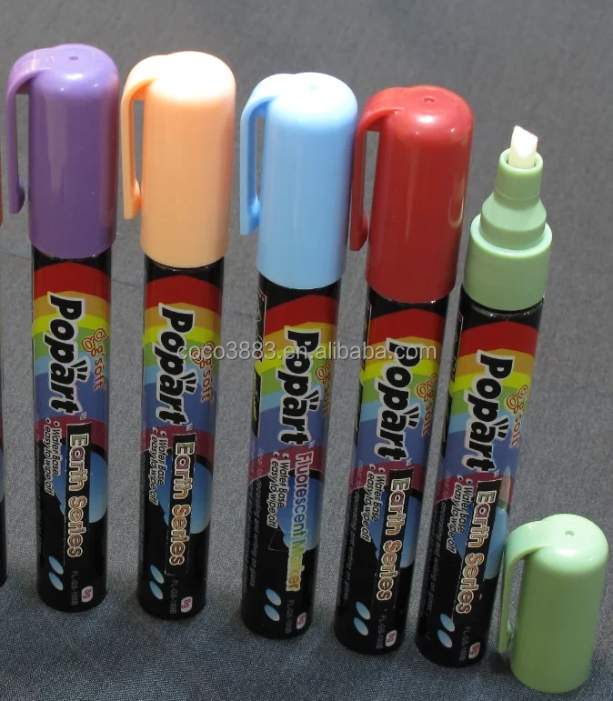 

Wet Erase Good quality Earthy Ink Glass chalk Marker