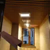 Beautiful design wpc assembling ceiling design for porch