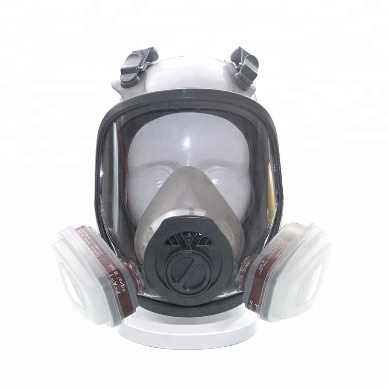 Fine Portable Firefighting Double Filter Dust Respirator Mask - Buy ...