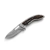 SR638D-1 high quality pocket camping G10 handle ball ring folding knife