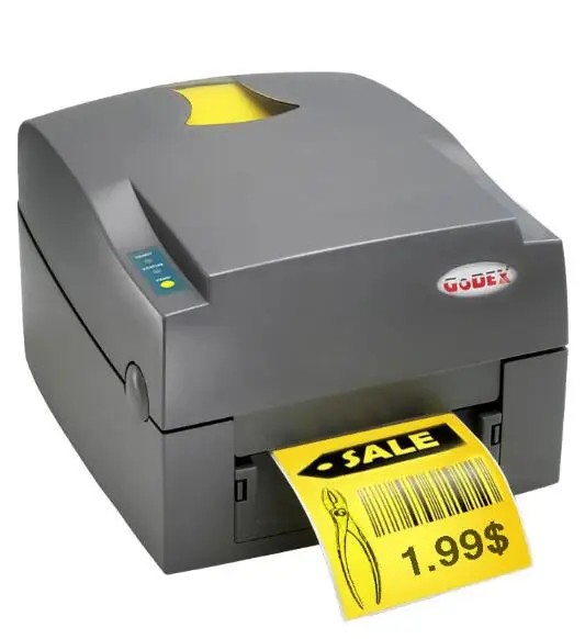 

Original Brand New GODEX EZ-1100 Plus Desktop Thermal Transfer / Direct Thermal 203dpi Barcode Printer for POS solution, Black
