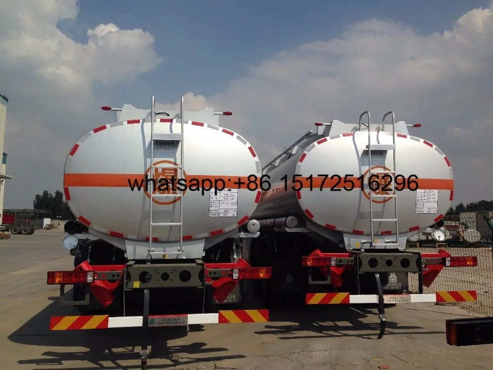 Manual Transmission Type Oil Tankers Truck Big Capacity Fuel Truck 5001