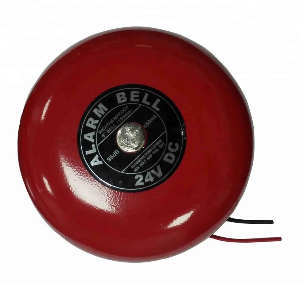 Metal Emergency Fire Alarm Siren 110db Dc24v Alarm Bell - Buy Alarm ...