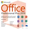 Original Microsoft Office 2019 Pro plus license Key Card 100% Online activation