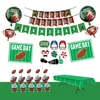 Football Theme Birthday Party Decorations Happy Birthday Banner Table Cover Game Day Photoprops Football Party Supplies