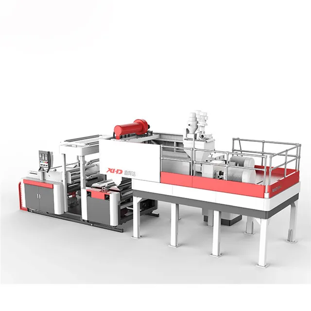 
XHD 55/75X1250 High capacity mini PE stretch film extruder production line 