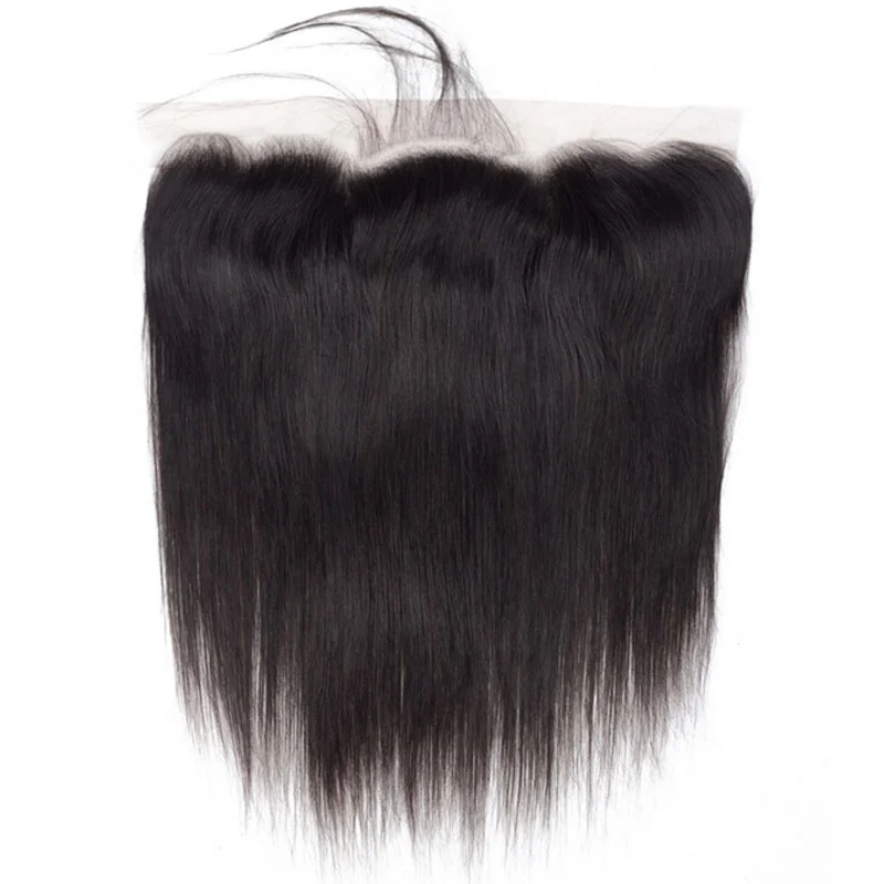 

Brazilian Cheap Virgin Straight Human Hair Pre Plucked 13x4 Ear To Ear Transparent Swiss Lace Frontal With Baby Hair, N/a