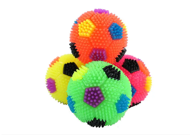 flashing light dog ball