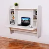 Home furniture wall mounted wooden computer table, laptop desk