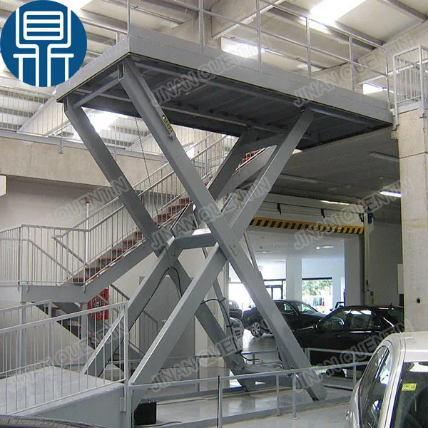 hydraulic vehicle lift equipment scissor lift car elevator