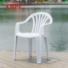 ZTPC High quality garden plastic furniture outdoor stackable chairs