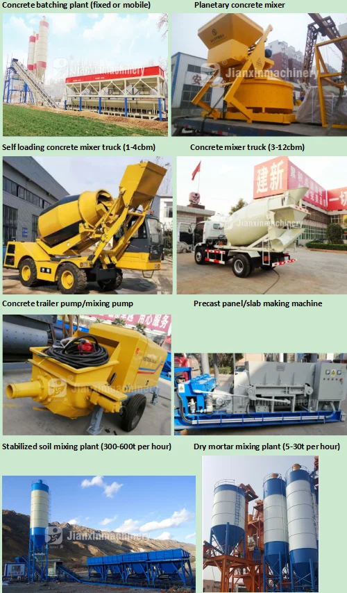 3.5m3 Self Loading Concrete Mixer Hydraulic System Concrete Batching