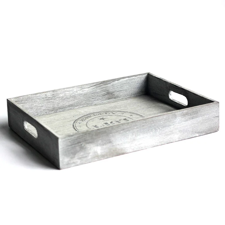 grey wooden serving tray