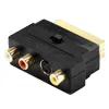 Fly Kan SCART Adapter - SCART to RCA/Phono/Component/Composite AV Cable Adapter