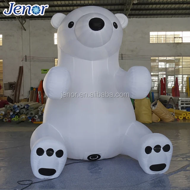 Quảng C&aacute;o gi&aacute; rẻ Inflatable Gấu Trắng Animal Character