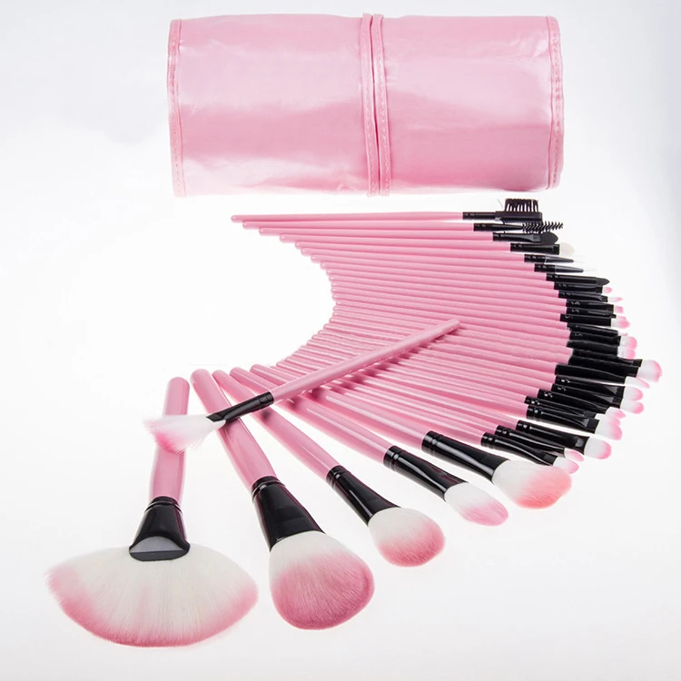 Makeup tools makeup brushes set 32 pcs multi-function synthetic hair oem available