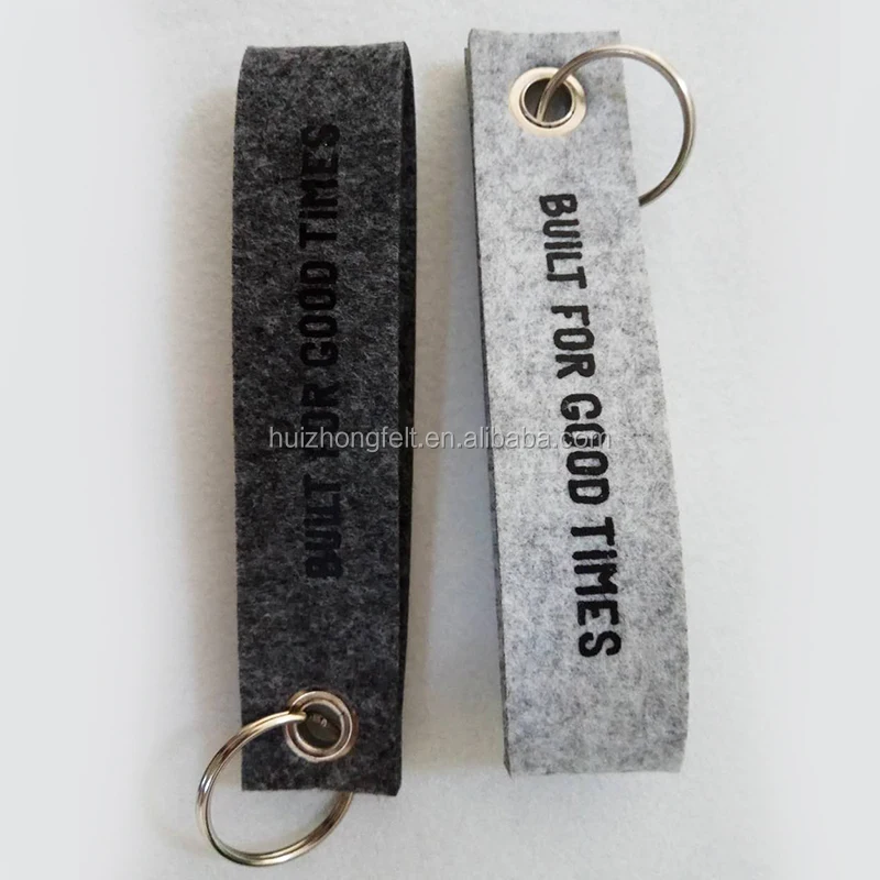 New design lipgloss felt keychain