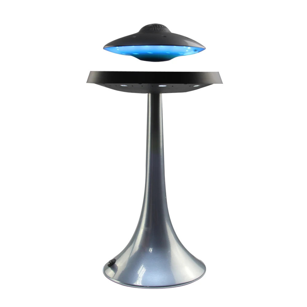 

HCNT New listing Levitation LED table lamp with UFO shape Bluetooth speaker