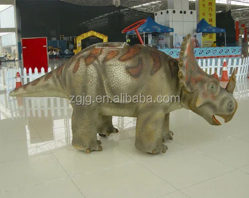 Amusement dinosaur ride for kids as well as adults walking dinosuar