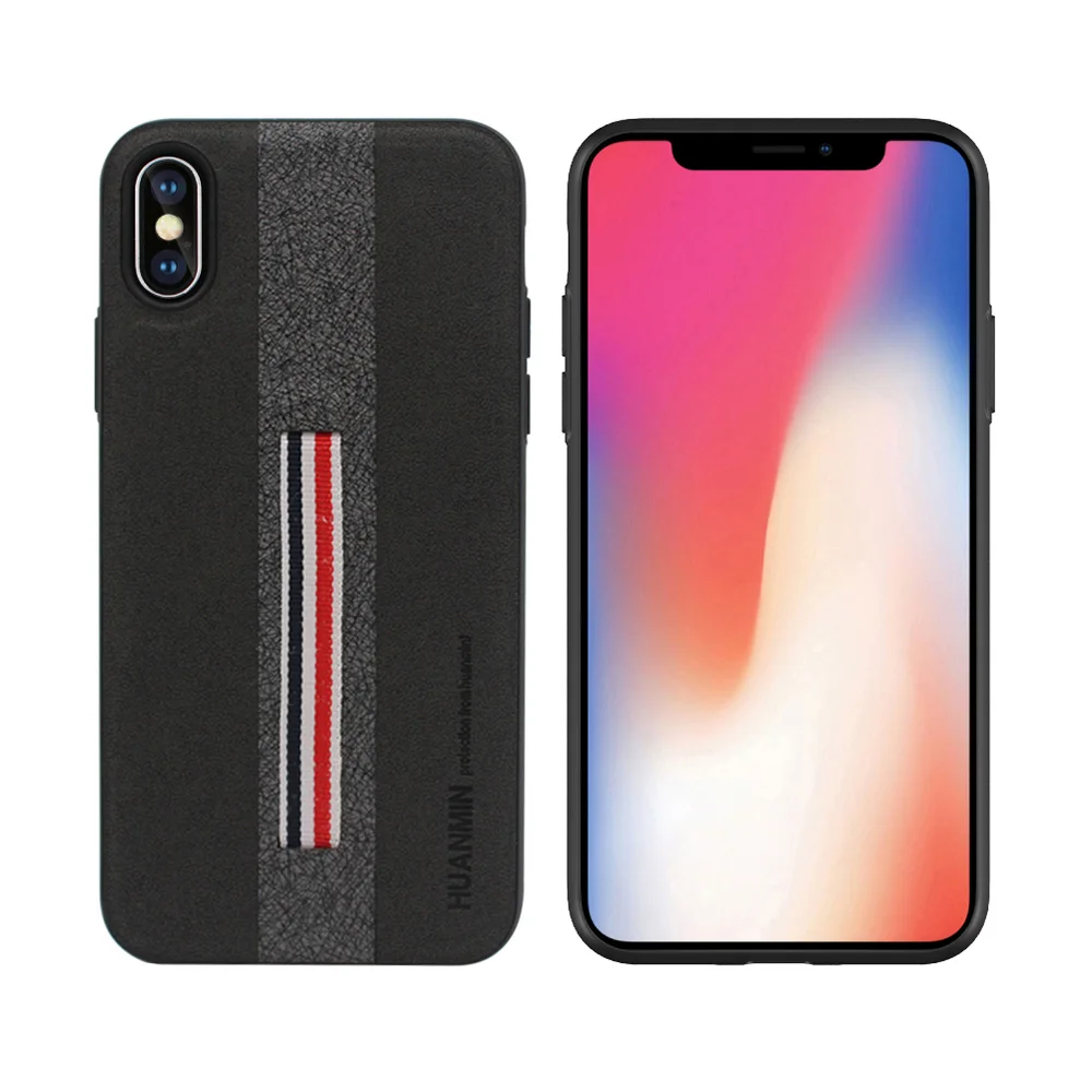 

PU Leather Soft TPU Cell Phone Case For iPhone XS MAX