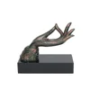 Resin hand shape craft holtel decor statue