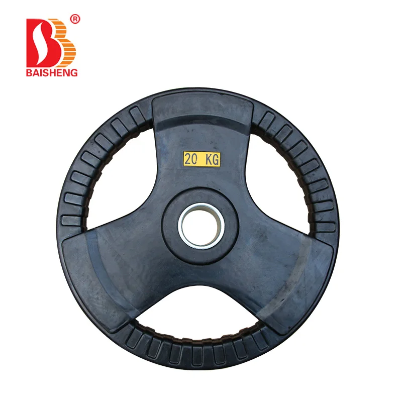 
Hot Sale Free Weight Commercial Gym Equipment Barbell Discs Bumper Plate Weight Plate 
