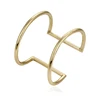51602 xuping artificial gold plated bangles, simple latest brass bangles
