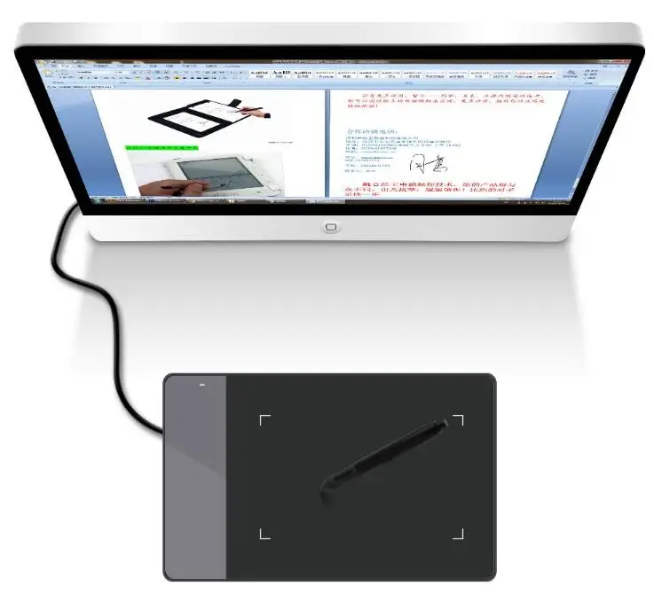 

Popular HUION 420 4 Inch Electronic Graphic Signature Pad PenTablet for PC