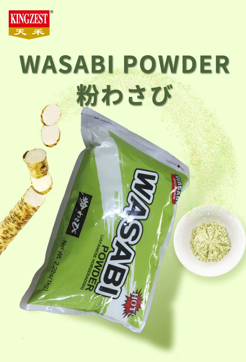 Wasabi Packets Tube Organic Wasabi Powder Sushi Natural Whole Wholesale