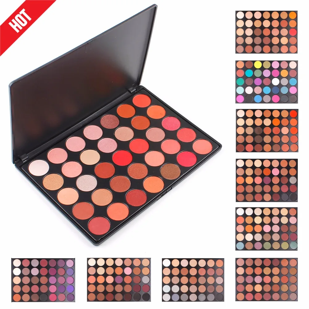 

35 Color Eyeshadow Palette Silky Powder Professional Makeup Pallete Product Cosmetic